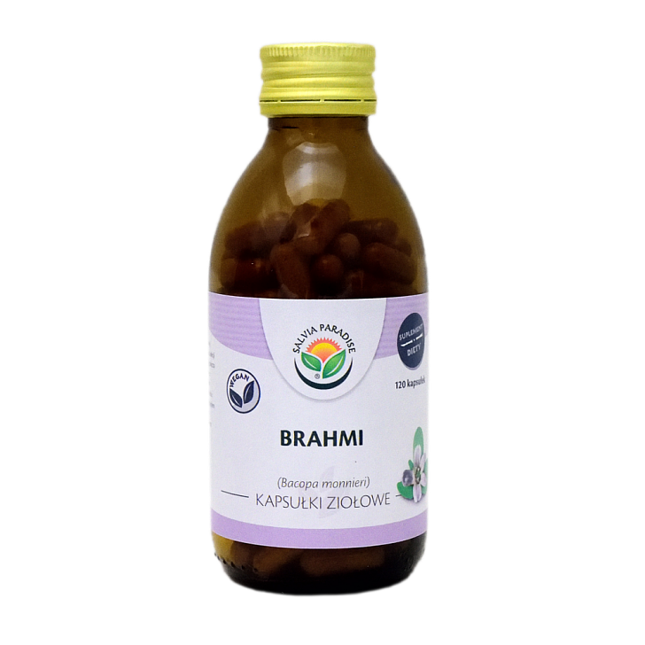 Brahmi – Bacopa monnieri kapsułki 120 szt. - Bacopa monnieri – Brahmi