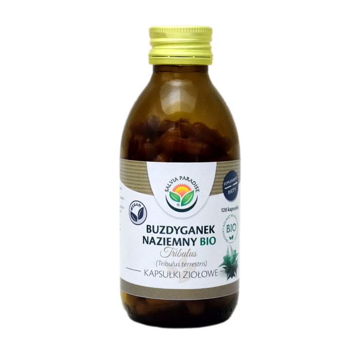 Buzdyganek naziemny – Tribulus kapsułki BIO 120 szt. - Buzdyganek naziemny – Tribulus terrestris