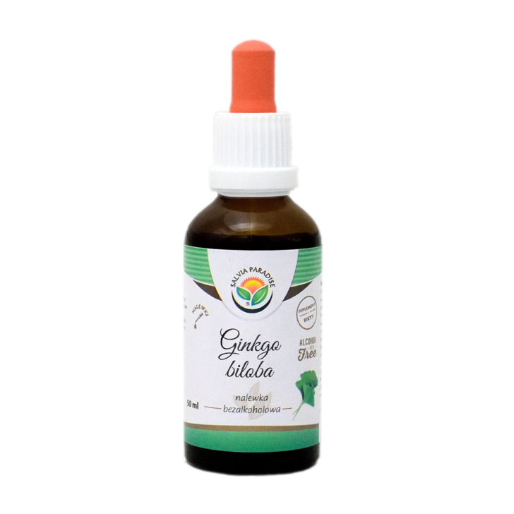 Ginkgo biloba nalewka AF 50 ml - Miłorząb dwuklapowy – Ginkgo biloba