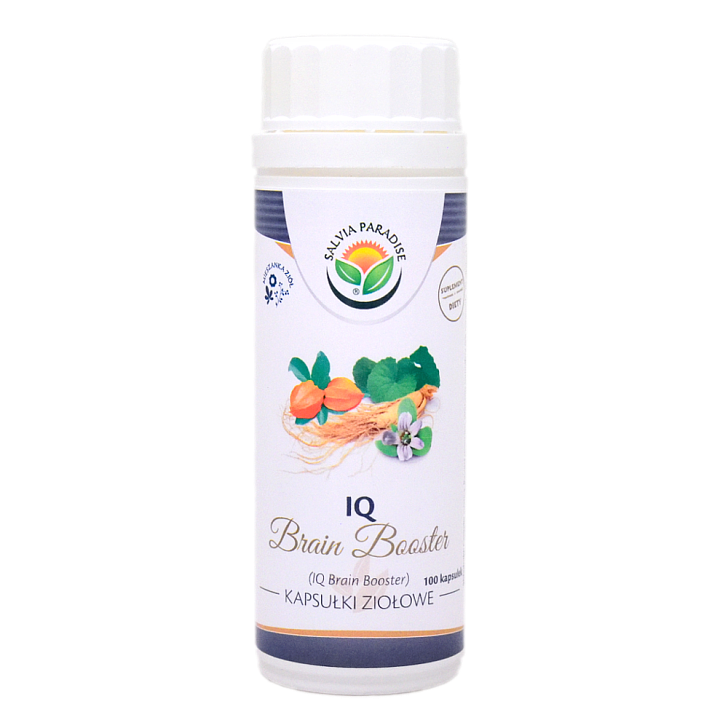 IQ Brain Booster kapsułki 100 szt. - Ashwagandha – Witania ospała