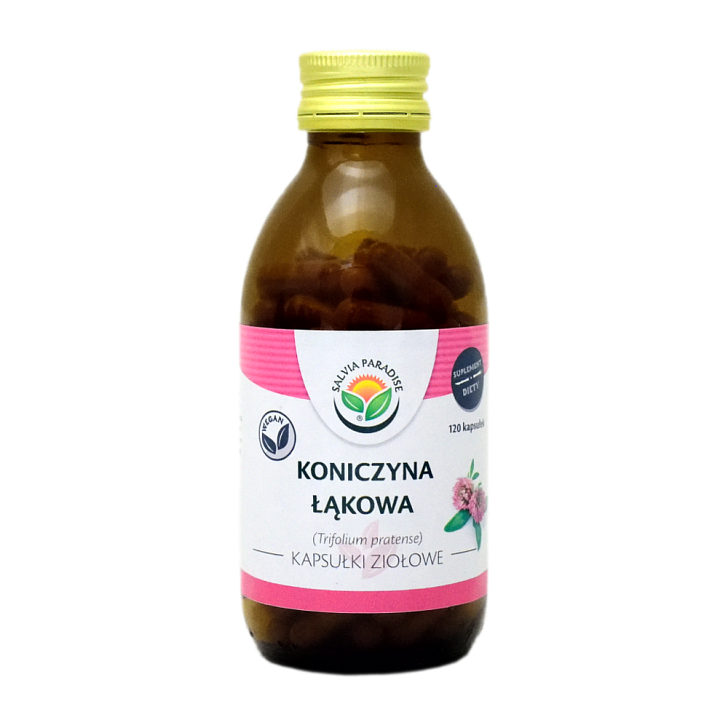 Koniczyna łąkowa kapsułki 120 szt. - Koniczyna łąkowa – Trifolium pratense