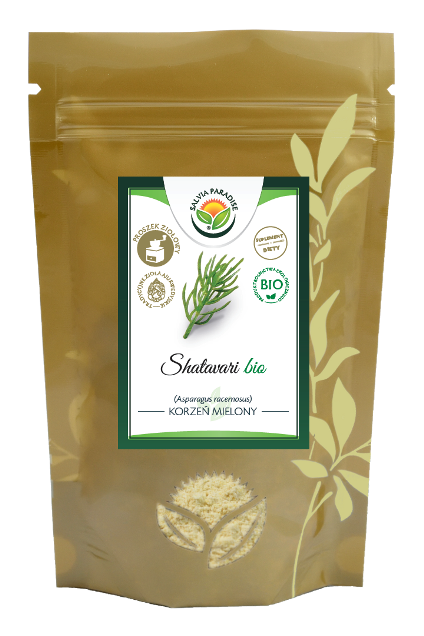 Shatavari proszek BIO 100 g - Szparag wielokwiatowy – Asparagus racemosus