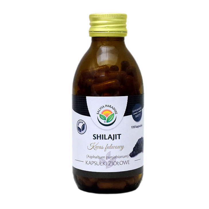 Shilajit – Mumio kapsułki 120 szt. - Shilajit mumio – Asphaltum punjabinum